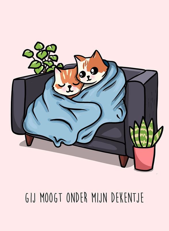 Postkaart Dekentje