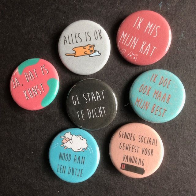 Buttons Dienstmededelingen