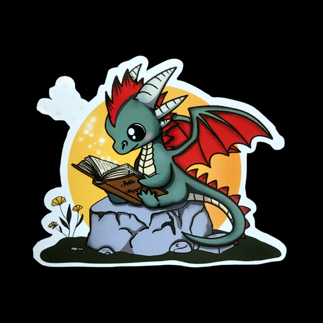 Sticker Draakje 2
