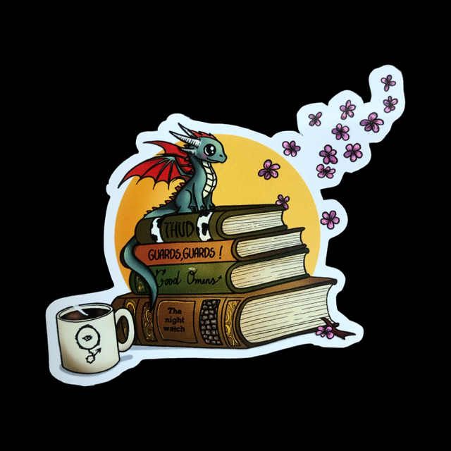 Sticker Draakje1