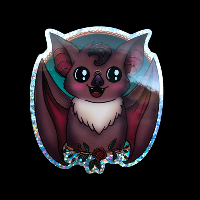 Sticker Vleermuis