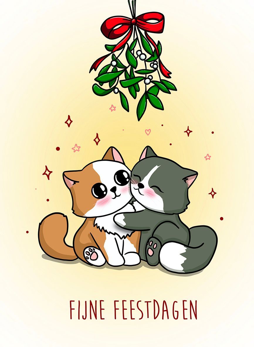 Postkaart Mistletoe Postkaart Mistletoe