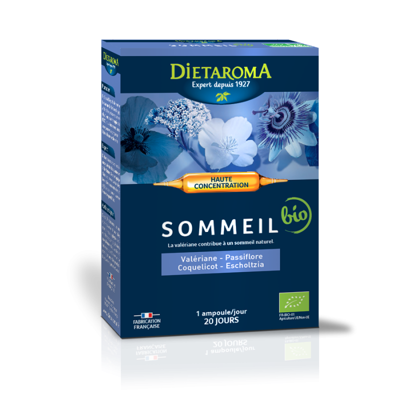 Sommeil 20 ampoules Bio