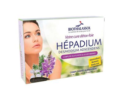 Hépadium 20 ampoules