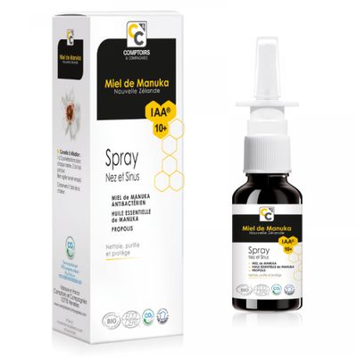 Spray Nez et Sinus au Miel de Manuka IAA® 10+  15ml