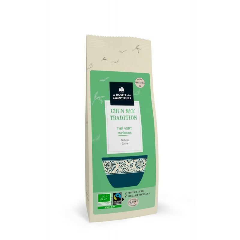 Thé Vert Chun Mee 100 g Bio
