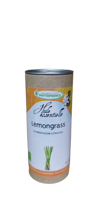 Huile essentielle Lemongrass 10 ml Bio