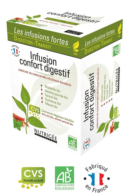 Infusion Confort Digestif - 30 Sachets - Nutrigée