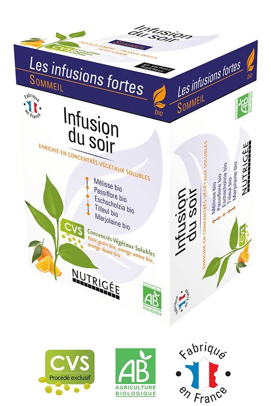 Infusion du Soir - 30 Sachets - Nutrigée Bio 