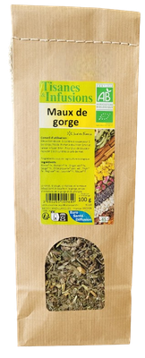 Tisane Maux de Gorge - Certifiée Bio