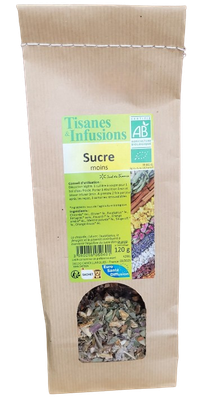 Tisane Sucre Moins - Certifiée Bio Tisane Sucre Moins Bio