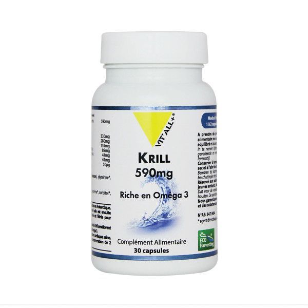 Krill 30 capsules circulation 