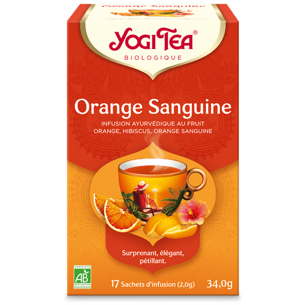 Orange Sanguine Yogi Tea