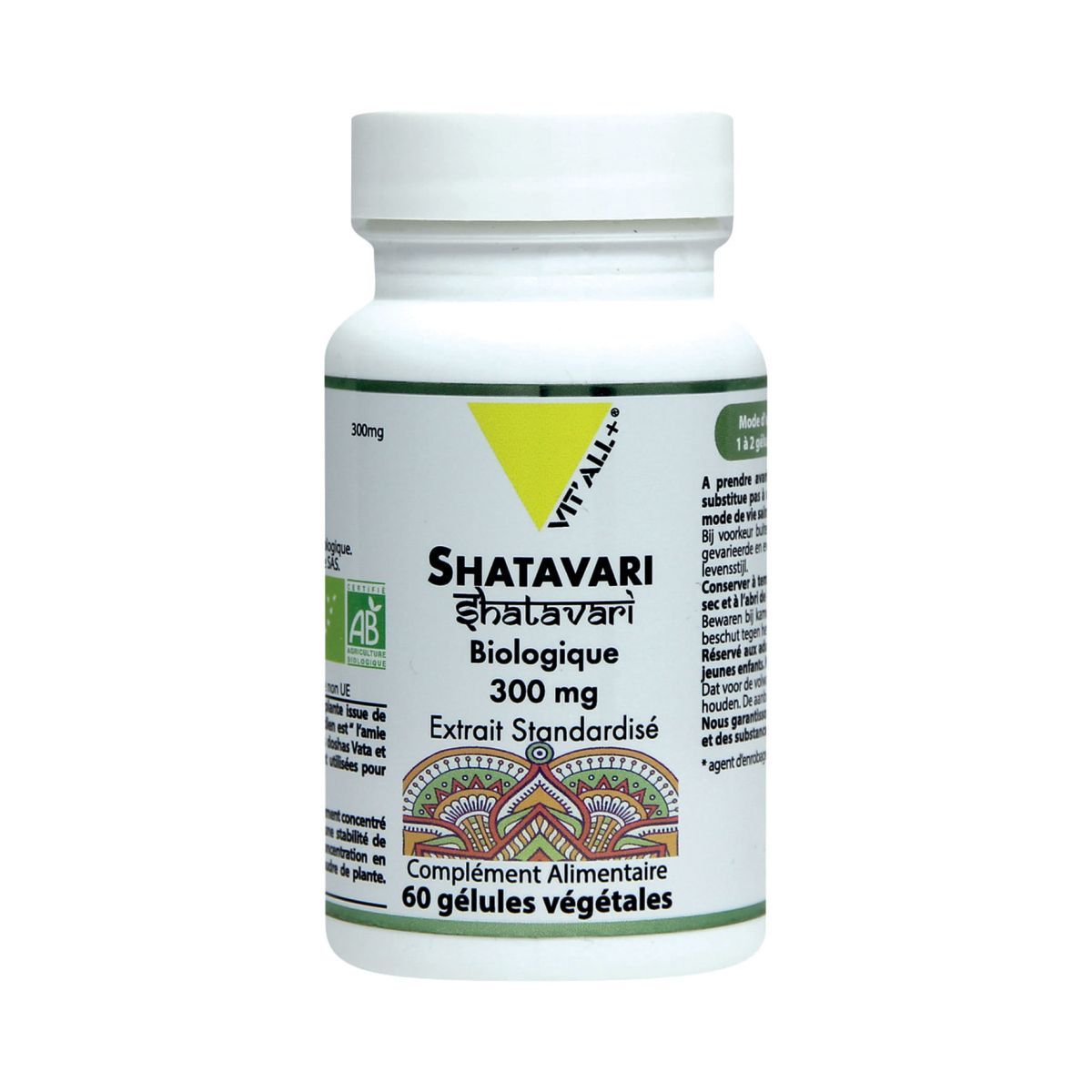 Shatavari Bio 60 gélules Shatavari Bio 60 gélules