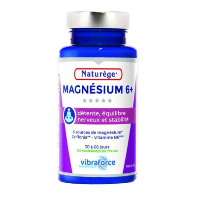 Magnésium 6+ 120 comprimés Magnésium 6+ 120 comprimés