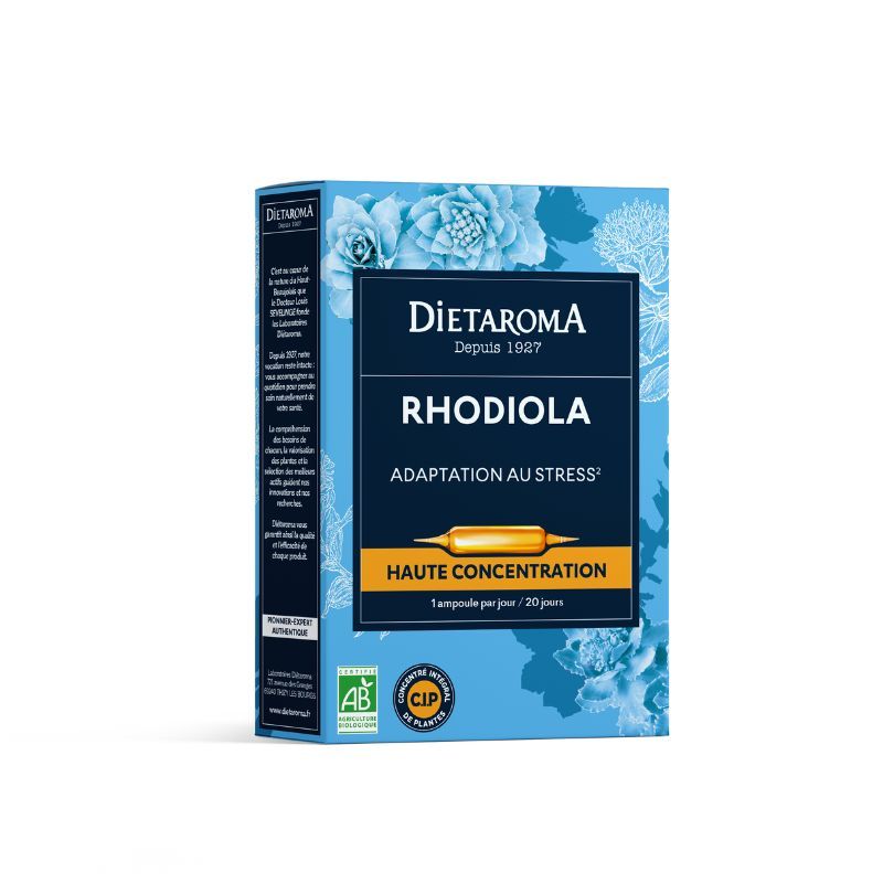 Rhodiola 20 ampoules Bio