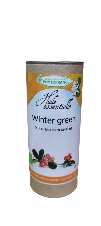 Huile essentielle Gaulthérie couchée 10 ml Bio