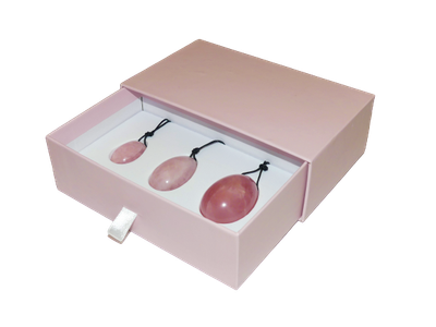 Œuf de Yoni Quartz Rose