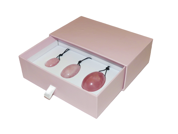 Œuf de Yoni Quartz Rose