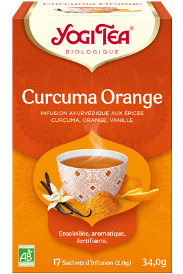 Curcuma Orange Yogi Tea