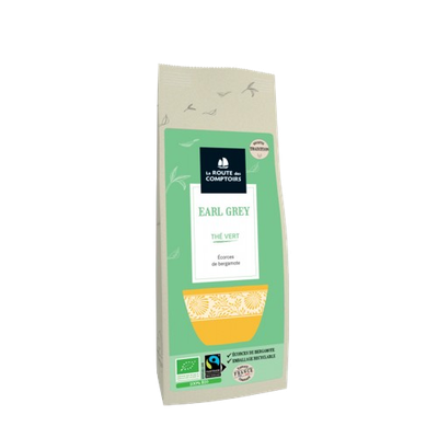 Thé Vert Earl Grey Bio  100 g