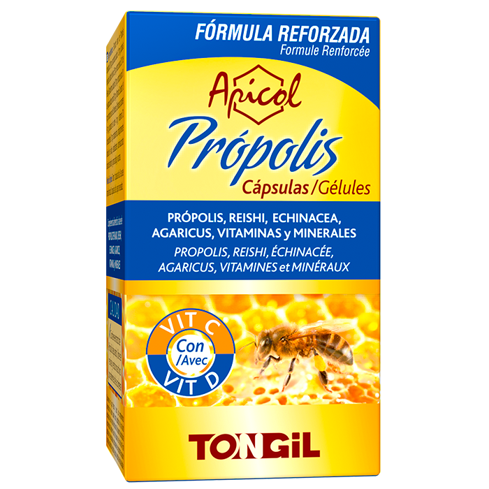 Propolis Reishi Echinacea Agaricus 40 gélules