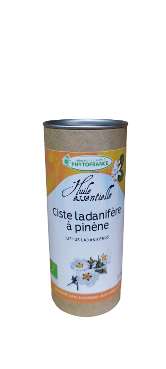 Huile essentielle Ciste 5 ml Bio