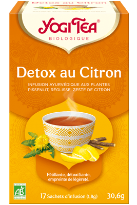 Détox au citron Yogi Tea 
