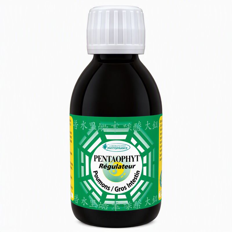 Régulateur Poumons/Gros Intestin 250 ml Bio Régulateur Poumons/Gros Intestin Bio 250 ml à base de cyprès, thym, mauve, mélisse et pin sylvestre à l’Herboristerie Cousin.