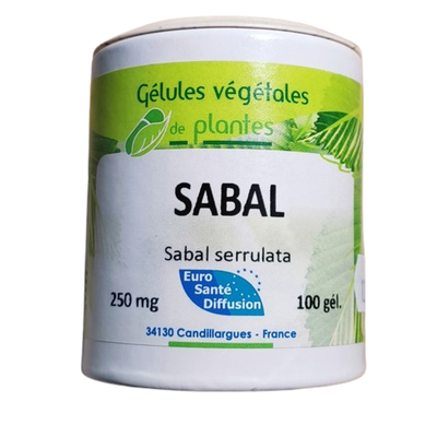 sabal serrulata palmier nain 100 gélules végétales herberie cousin wiame