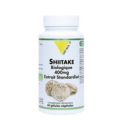 Shiitake 60 gélules bio 