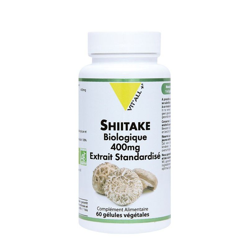 Shiitake 60 gélules bio 