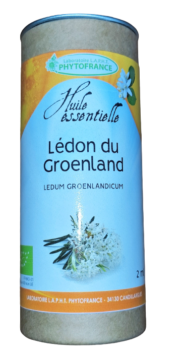 huile essentielle ledon groenland bio ledum groenlandicum aromatherapie naturelle dilution massage