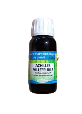 achillee millefeuille bio extrait hydroalcoolique 60 ml  plante fraiche digestion confort feminin naturel