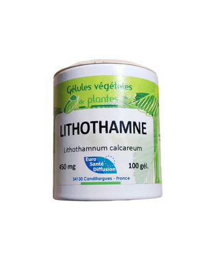 lithothamne 100 gélules lithothamnum calcareum complement alimentaire algue calcium magnesium naturel