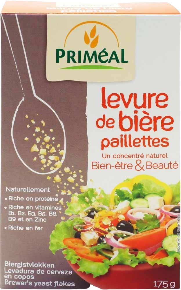 Levure de Bière en Paillettes Priméal 175 g levure de bière en paillettes primeal 175 g vitamines b protéines fibres bio