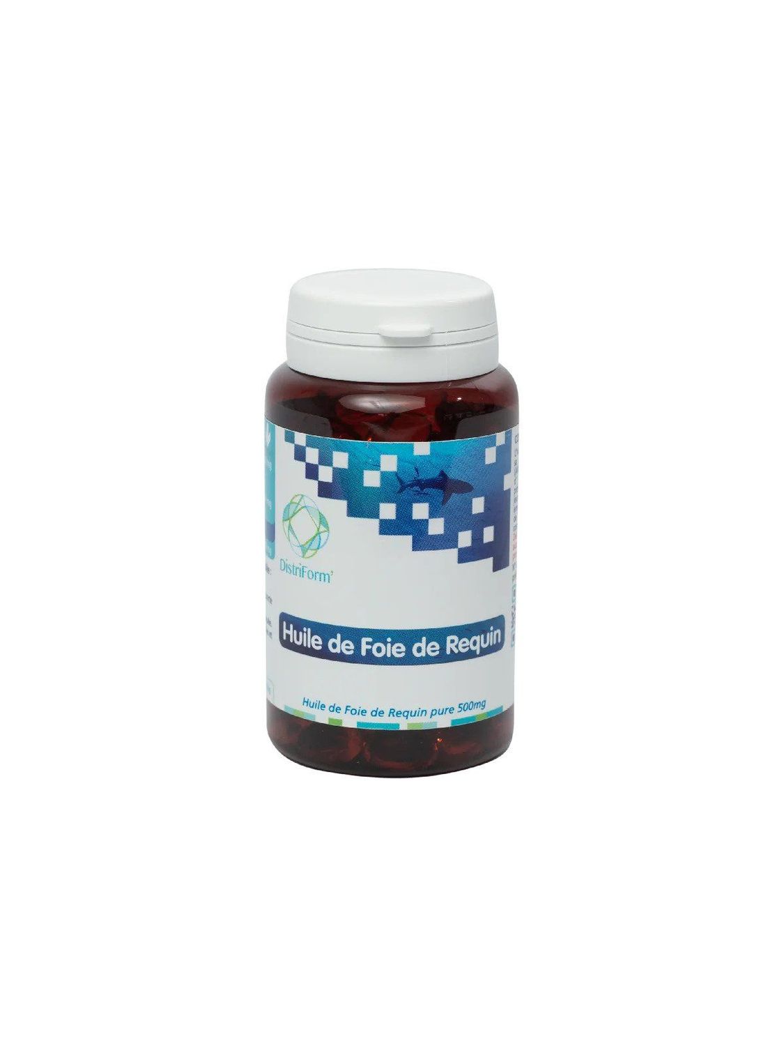 Huile de foie de requin 120 capsules complément alimentaire Herberie Cousin Immunité 