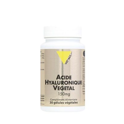 Acide Hyaluronique Végétal 30 gélules acide hyaluronique vegetal 30 gelules vitall plus 150 mg vitamine c silice