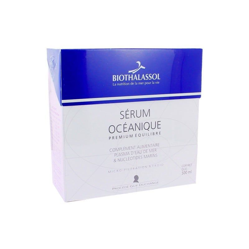 Sérum Océanique 500 ml serum oceanique eau mer adn saumon liquide 500 ml complement alimentaire herboristerie cousin wiame wattrelos.