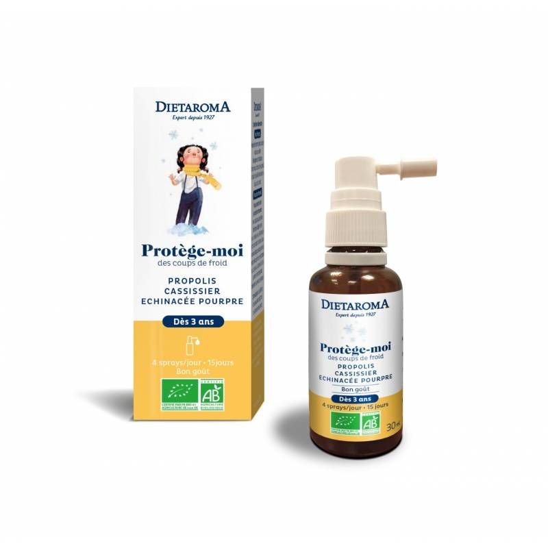 spray protege moi bio 30ml echinacee propolis cassis dietaroma herboristerie cousin wiame