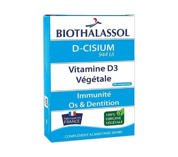 d cisium vitamine d3 lichen magnesium marin 60 comprimes complement alimentaire herboristerie cousin wiame wattrelos.