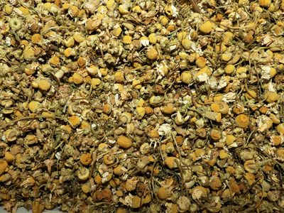 Matricaire fleur vrac 100g Matricaria chamomilla tisane plante sèche