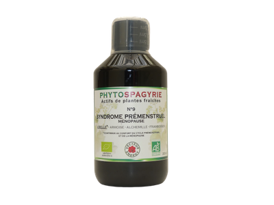 Féminin 300 ml complément alimentaire bio spagyrie armoise alchemille framboisier airelle