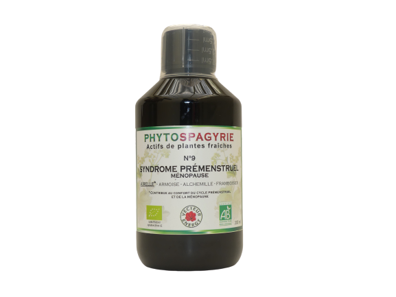 Féminin 300 ml complément alimentaire bio spagyrie armoise alchemille framboisier airelle