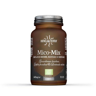 mico mix reishi shiitake maitake gelules bio mycotherapie 70 capsules