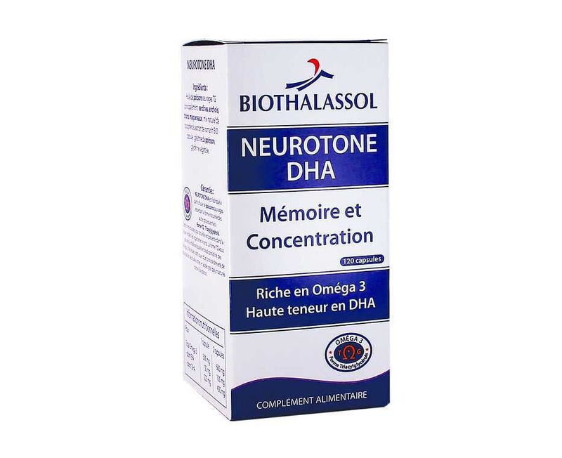 neurotone omega 3 dha epa huile poisson capsules 120 complement alimentaire herboristerie cousin wiame wattrelos.