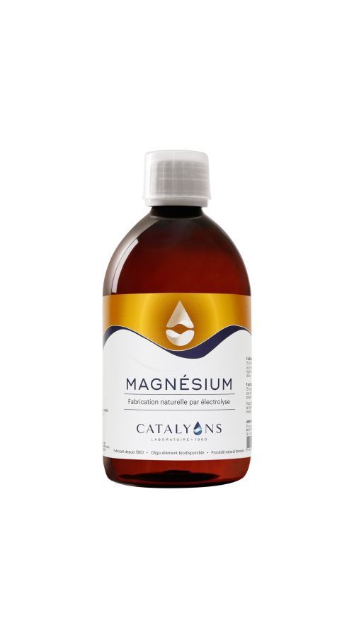 magnesium catalyons 500 ml citrate magnesium liquide fatigue systeme nerveux muscle