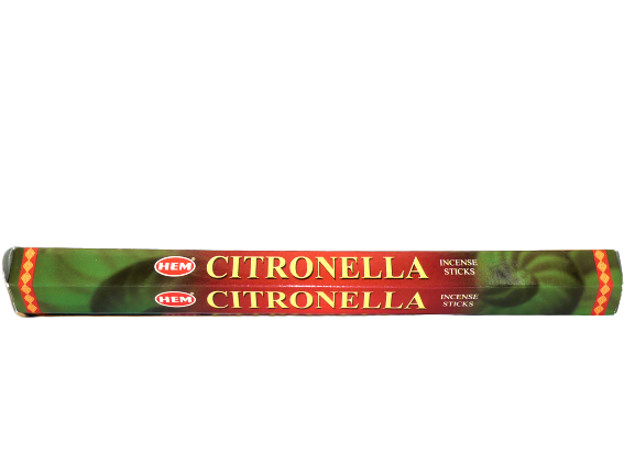 Encens Citronnelle 20 bâtonnets encens parfum citronné frais ambiance dynamique intérieur