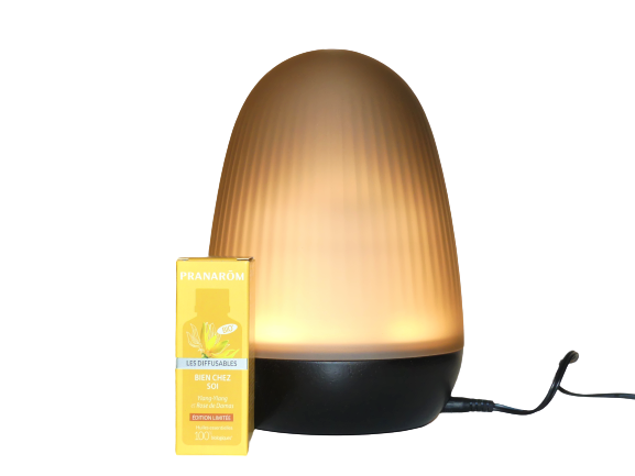 diffuseur ultrason cera premium huiles essentielles ambiance led herberie cousin wiame