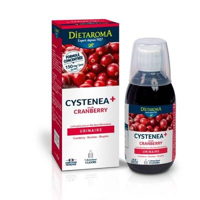 cystenea cranberry 200 ml complement urinaire canneberge bouleau bruyere herboristerie cousin wiame wattrelos